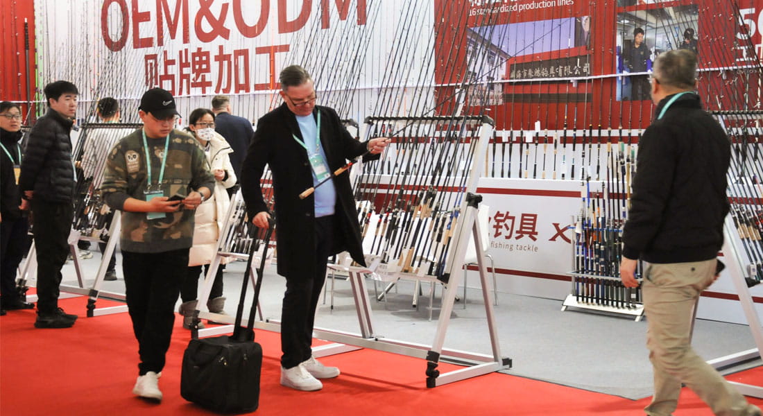 China Fish 2026 - обзор стенда удилищ