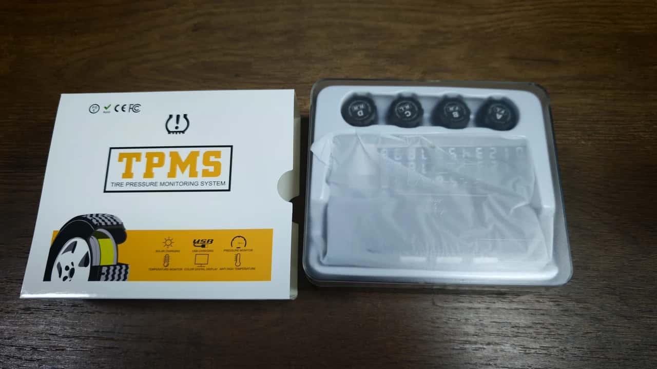 Образцы коробок и маркировка комплектов TPMS