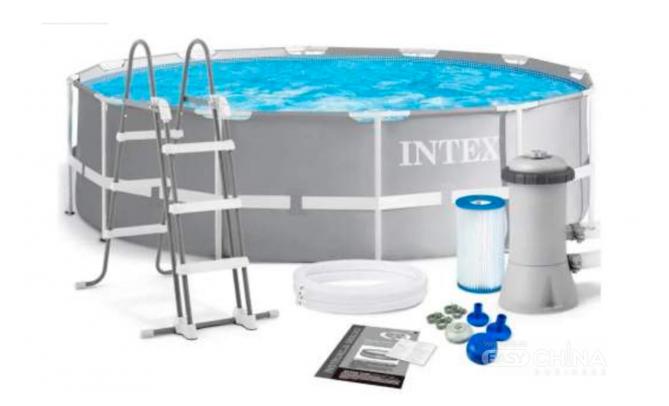 Фото товара Каркасные и надувные басcейны Intex оптом в ассортименте Фото товара Каркасные и надувные басcейны Intex оптом в ассортименте