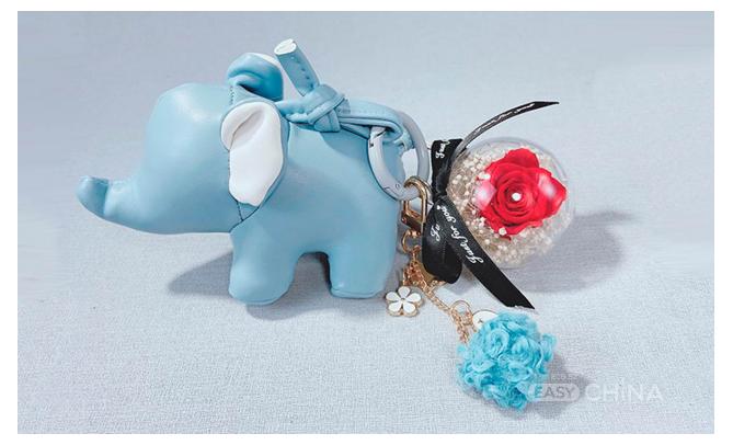 Фото товара Подарочный брелок с цветком Фото товара Подарочный брелок с цветком