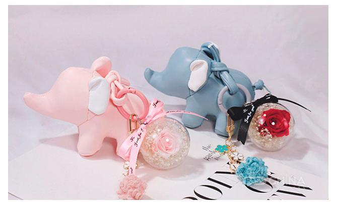 Фото товара Подарочный брелок с цветком Фото товара Подарочный брелок с цветком